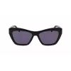 DKNY moteriški akiniai nuo saulės DK535S-001 juodi 55/15/135 mm