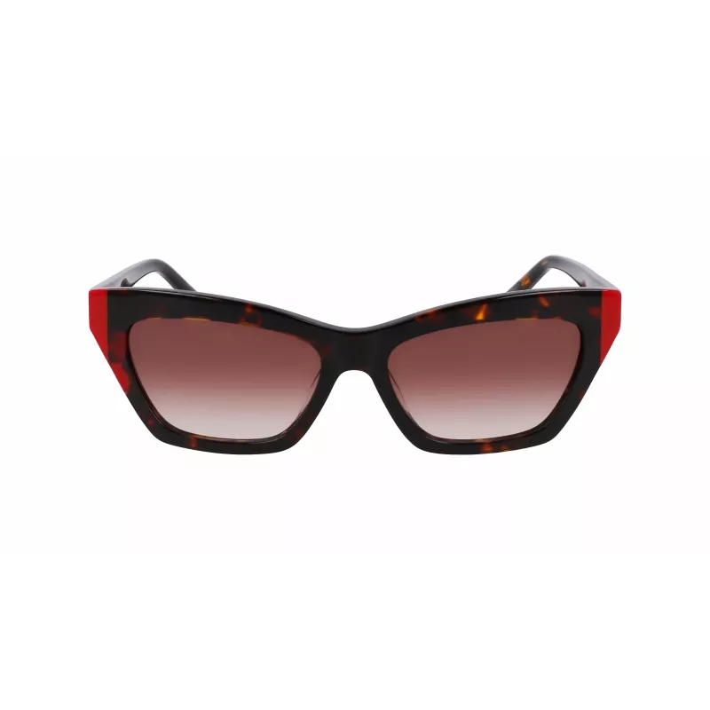 DKNY moteriški akiniai nuo saulės DK547S-237 Havana Brown Gradient 55mm