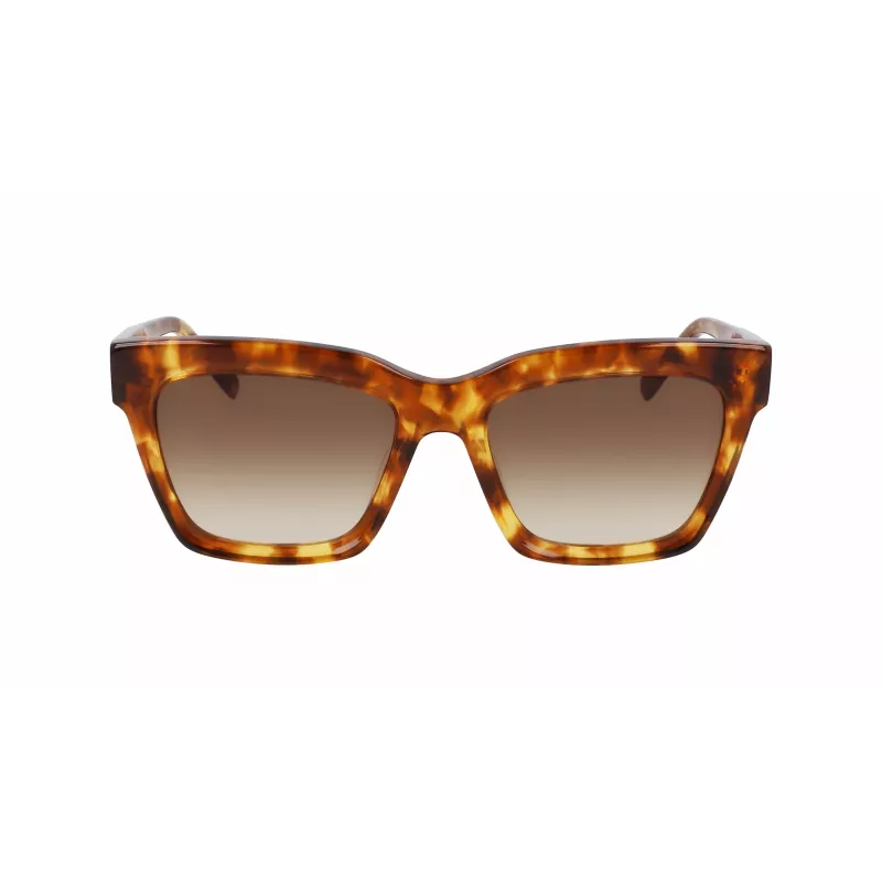 DKNY moteriški akiniai nuo saulės DK551S-243 Havana/Tortoise Brown Gradient 53mm