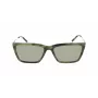 DKNY moteriški akiniai nuo saulės DK709S305 - juodas acetatinis rėmelis, pilki polikarbonatiniai lęšiai, 55 mm lęšio plotis