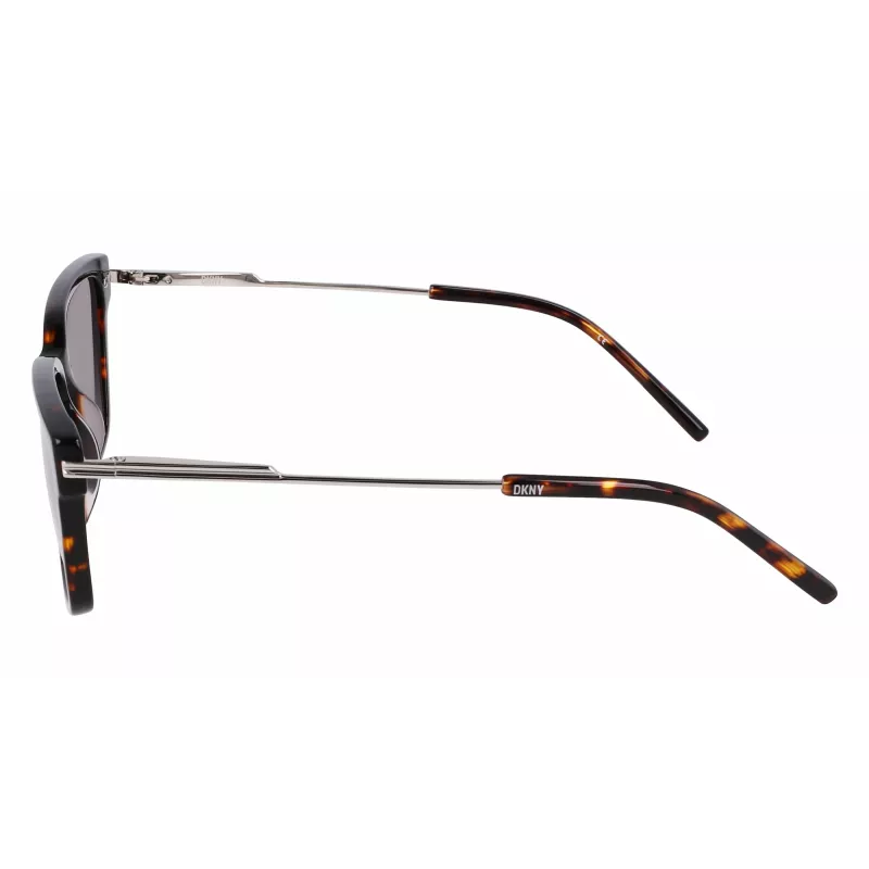 DKNY moteriški akiniai nuo saulės DK713S5617237 Havana Brown Rectangular 56mm