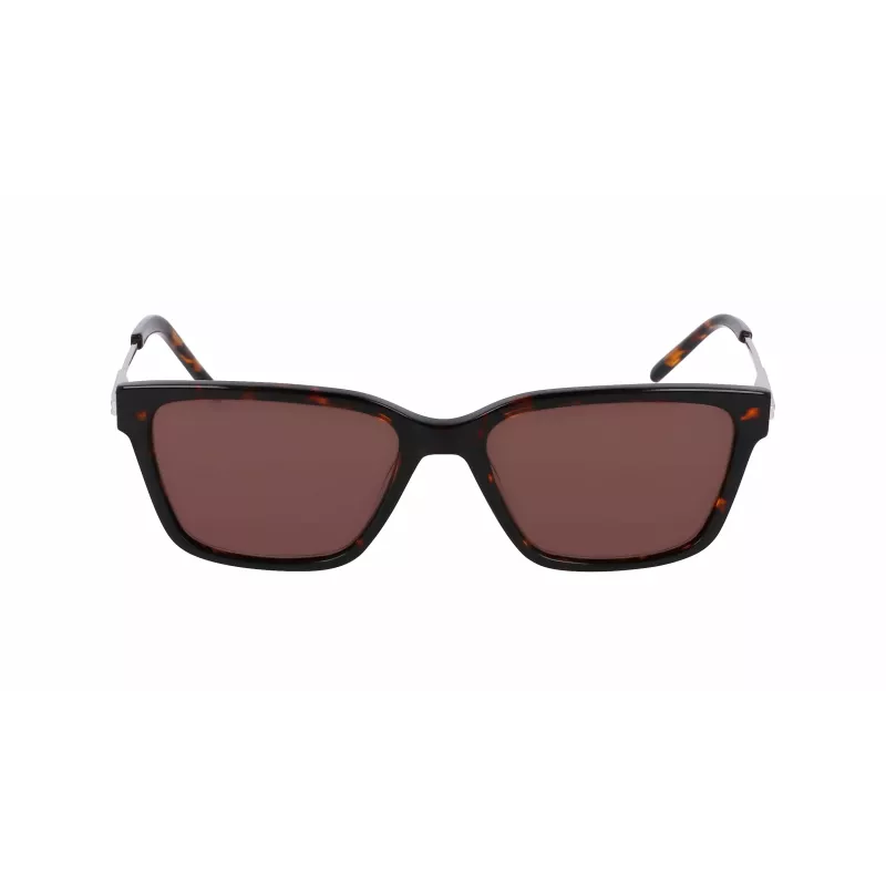 DKNY moteriški akiniai nuo saulės DK713S5617237 Havana Brown Rectangular 56mm