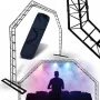 DNA PROFESSIONAL DNA DJ GATE nešiojama apšvietimo santvarų sistema, plienas, juoda, 60 kg keliamoji galia, 1500-3000 mm aukštis