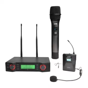 DNA Professional VM Dual Vocal Head Set - Belaidė mikrofono sistema