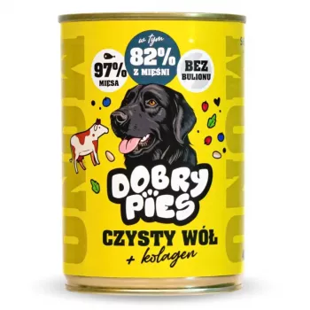 DOBRY PIES Monoprotein Pure Ox with Collagen 400g