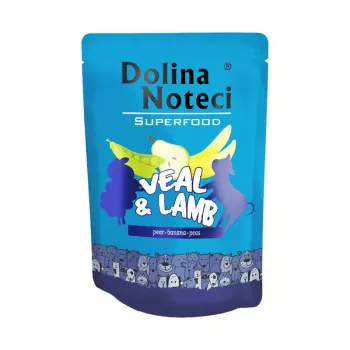 Dolina Noteci Superfood veršiena ir ėriena šlapias šunų maistas 300 g