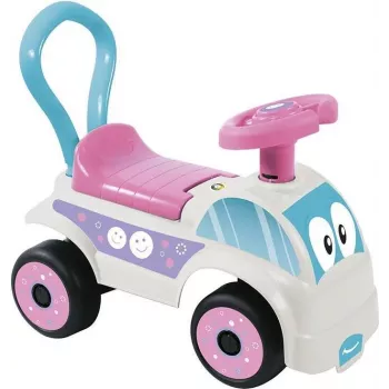 DOLU važiuojamasis automobilis baltas rausvas (2621)