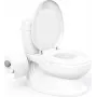 Dolu WC puodukas tualeto mokymui su nuleidimo garsu, baltas 8690089070517