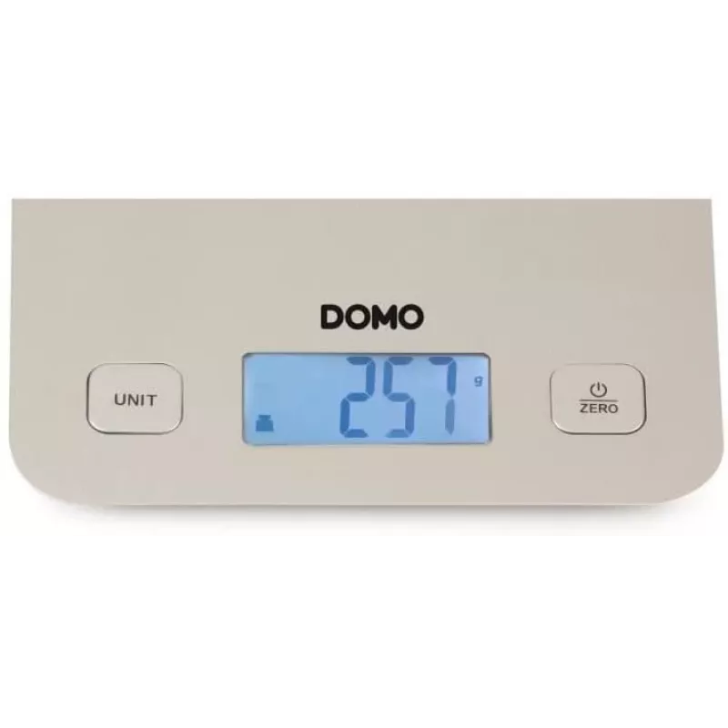 DOMO DO9239W itin plonas elektroninės virtuvinės svarstyklės 5kg / 1g tikslumas LCD