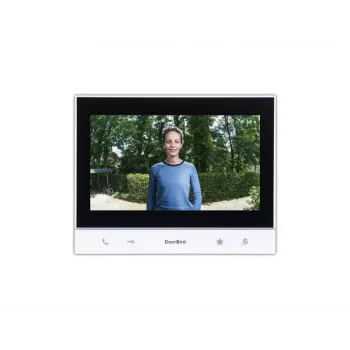 Doorbird A1103 IP vaizdo vidaus stotis su 7 colių IPS jutikliniu ekranu balta/juoda