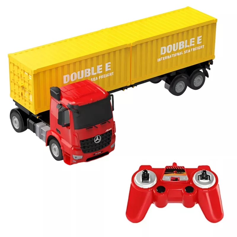 Double E Mercedes-Benz Arocs nuotoliniu valdymu RC konteinerinis sunkvežimis 1:26