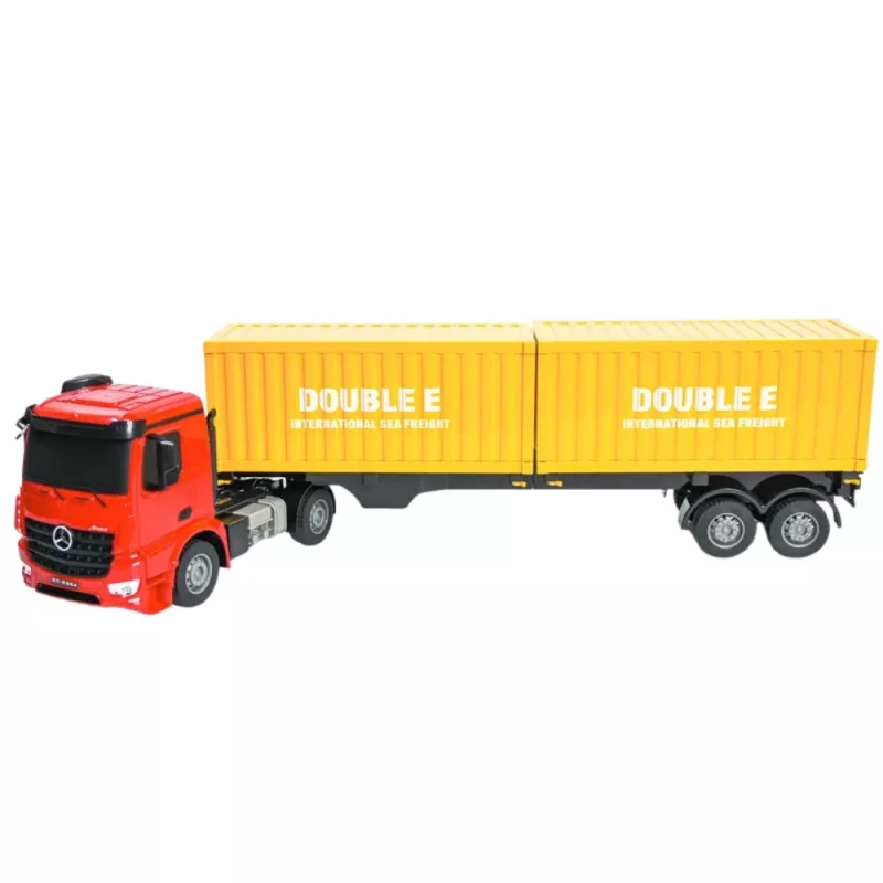 Double E Mercedes-Benz Arocs nuotoliniu valdymu RC konteinerinis sunkvežimis 1:26