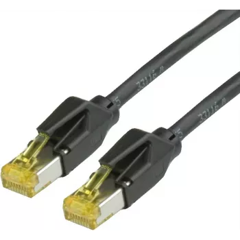 Draka Comteq Cat.6a 10m S/FTP Patch Cable RJ-45 Black