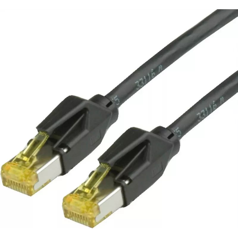 Draka Comteq Cat.6a 10m S/FTP Patch Cable RJ-45 Black