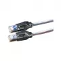 DRAKA UC600 SS27 Cat6 S/FTP LSZH tinklo kabelis, RJ-45 vyriškas į RJ-45 vyrišką, 1 m, pilkas 21.05.2010