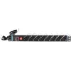 DSIT DS-8PDU-C13 Maitinimo skirstytuvas – 1U stelažinis PDU, 8x IEC C13 lizdai, 10A 250V, 2m laidas, juodos spalvos