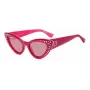 DSQUARED2 Moteriški akiniai nuo saulės D20092NSMU1 - Kvadratinis acetatinis rėmelis, UV400 apsauga, 51 mm lęšiai
