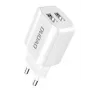 Dudao EU sieninis įkroviklis 2x USB 5V / 2.4A baltas