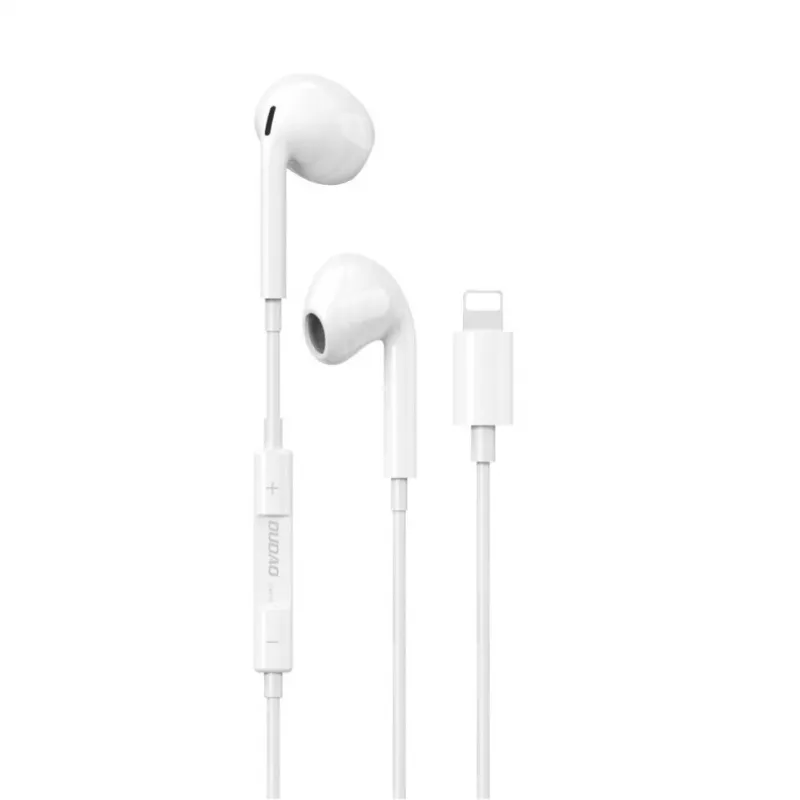 Dudao In-Ear Ausinės su Lightning Jungtimi Baltos