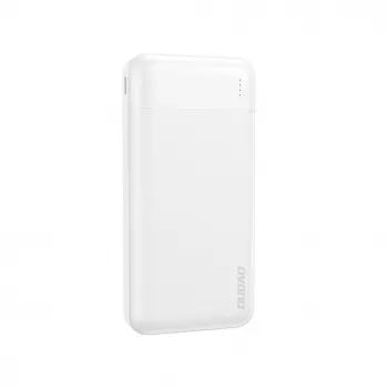 Dudao K18-1W 10000mAh Power Bank White USB-A / USB-C / Micro USB