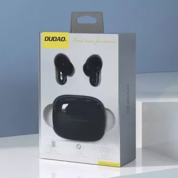Dudao U8 Pro TWS belaidės ausinės juodos