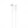Dudao USB-A į USB-C laidas 1m juodas