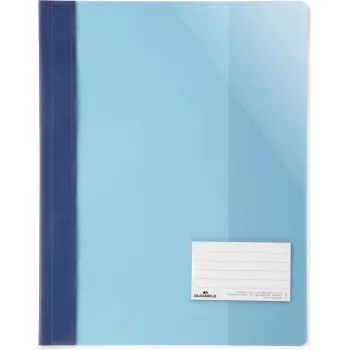 DURABLE A4+ permatomas ataskaitų segtuvas su etikečių langeliu, 90 x 57 mm, 25 vienetų paketas 269006