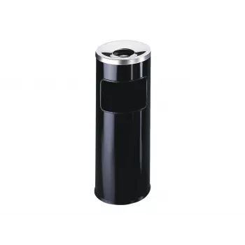 Durable pelenų / šiukšlių dėžė - apvali - 17 L - metalinė