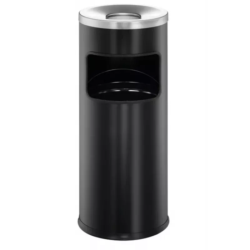 Durable pelenų / šiukšlių dėžė - apvali - 17 L - metalinė