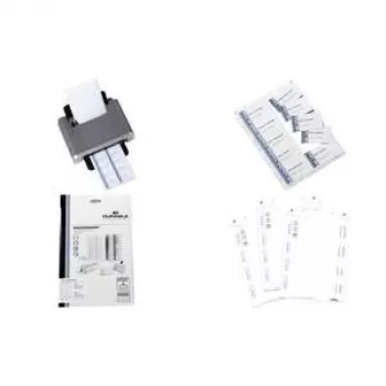 DURABLE BADGEMAKER® A6 įdėklo kortelės, perforuotos, baltos, 20 vienetų 142002