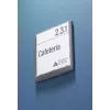 DURABLE CLICK SIGN Durų ženklas 149 x 148,5 mm Sidabrinis 486237