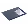 DURABLE rašomasis padėklas su apsauga nuo kraštų 65x50 cm tamsiai mėlynas