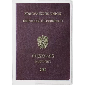 DURABLE Dviguba kišenė 195x133 mm permatoma savaiminio klijavimo, 10 vnt. paketas 213919