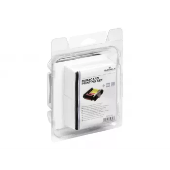DURABLE DURACARD ID 300 spausdintuvo priedų rinkinys su juoda monochromine juostele ir valymo kortele 891300