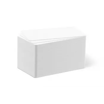 DURABLE DURACARD® plastikinės kortelės 0,50 mm baltos CR80 (100 vnt.) 891402
