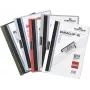 DURABLE DURACLIP 30 A4 segtuvas su spaustuku permatomas (25 vnt. pakuotė) 220000