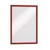 DURABLE DURAFRAME A3 lipni informacinis rėmelis, sidabrinis, 2 vnt. pakuotė 487303