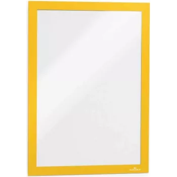 DURABLE DURAFRAME® lipnus magnetinis rėmelis A4 geltonas, 2 vnt. (487204)