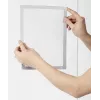 DURABLE DURAFRAME SUN A4 sidabrinis lipnus UV atsparus informacinis rėmelis, 2 vnt. 484123