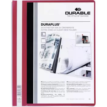 DURABLE DURAPLUS® A4+ pristatymo aplankas, mėlynas, 25 vnt. pakuotė 257903