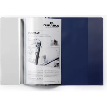DURABLE DURAPLUS A4+ pristatymo aplankai, permatomi, 25 vnt. pakuotė 257907