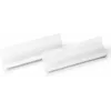 DURABLE HARD COVER lipni etiketės kišenė A6 gulsčia, permatoma, 10 vnt. pakelyje 118219