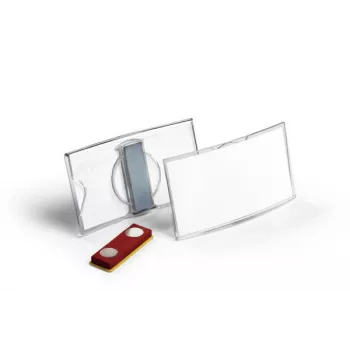 DURABLE KONVEX magnetinis vardų ženklelis 75x40mm, 25 vnt. paketas 812319