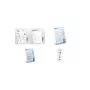 DURABLE L formos A4 portretinio formato stovas, permatomas akrilas, 2 vnt. pakuotė 859619