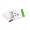 DURABLE magnetinis vardų ženklelis 90 x 54 mm, permatomas, 25 vnt. pakuotėje 811719