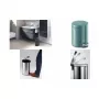 DURABLE Metalinis pedalų šiukšlių kibiras apvalus 5 L sidabrinis 341058