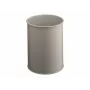 DURABLE metalinė šiukšliadėžė 15L apvali juoda 330110