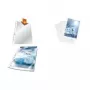 DURABLE PREMIUM A4 perforuoti kišenėlės, 100 mikronų, kristališkai skaidrios, daugiaperforės, 100 vienetų paketas 268319