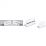 DURABLE SHERPA® L formos stalinis ženklų laikiklis, akrilas, 61x210 mm, gulsčia orientacija, permatomas, 10 vnt. paketas 803119