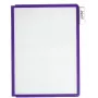 DURABLE SHERPA® PANEL A4 informacinis skydelis, juodas rėmas, neblizgus, 5 vnt. paketas 560644
